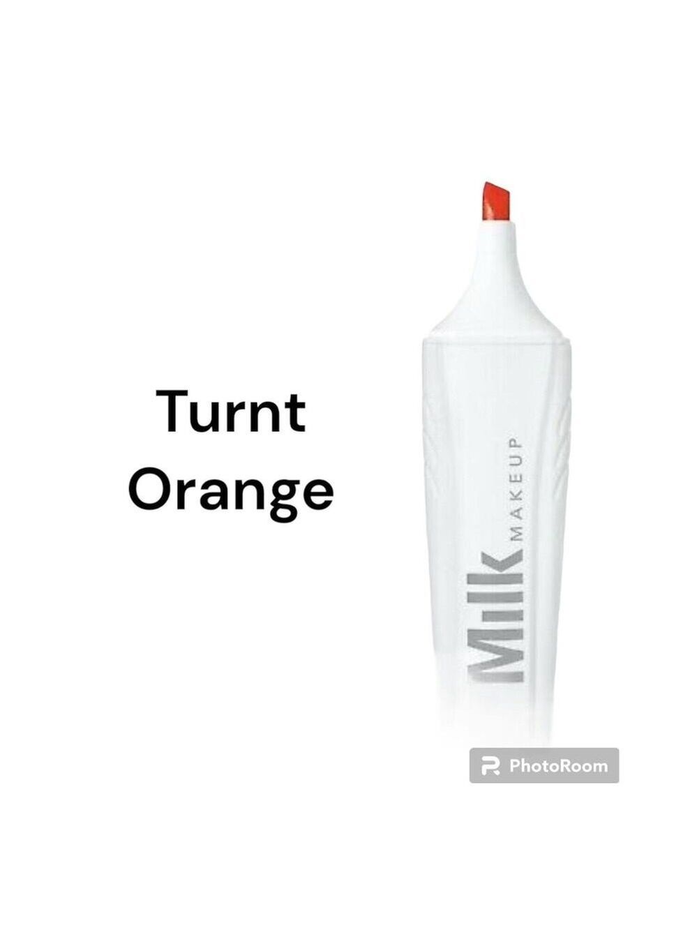 MILK MAKEUP Lip Marker Turnt orange vegan full size .07 fl oz NEW